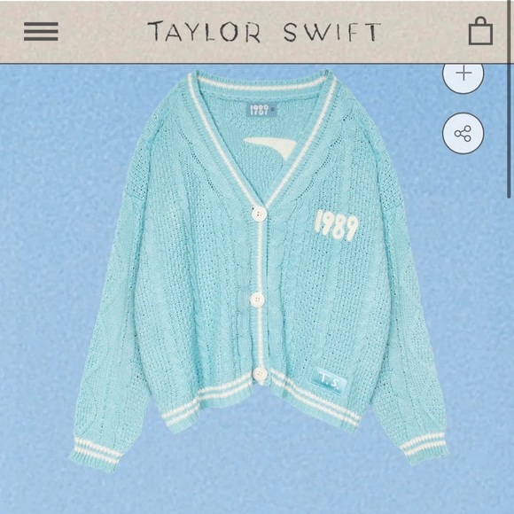 Taylor Swift Tops - 1989 Taylor Swift Cardigan m/l